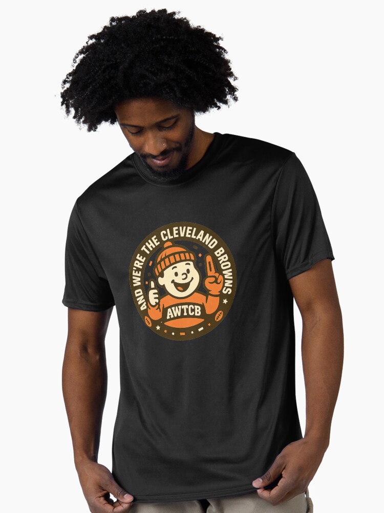 "And We're The Cleveland Browns - Seal" Active T-Shirt - Image 2