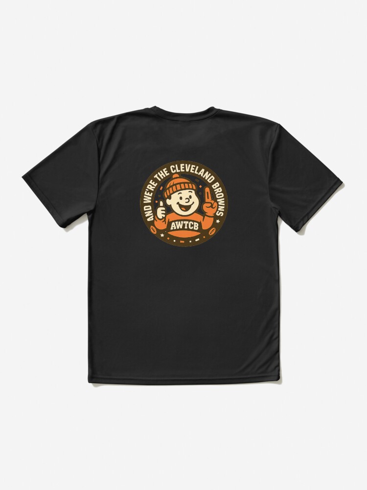"And We're The Cleveland Browns - Seal" Active T-Shirt - Image 6