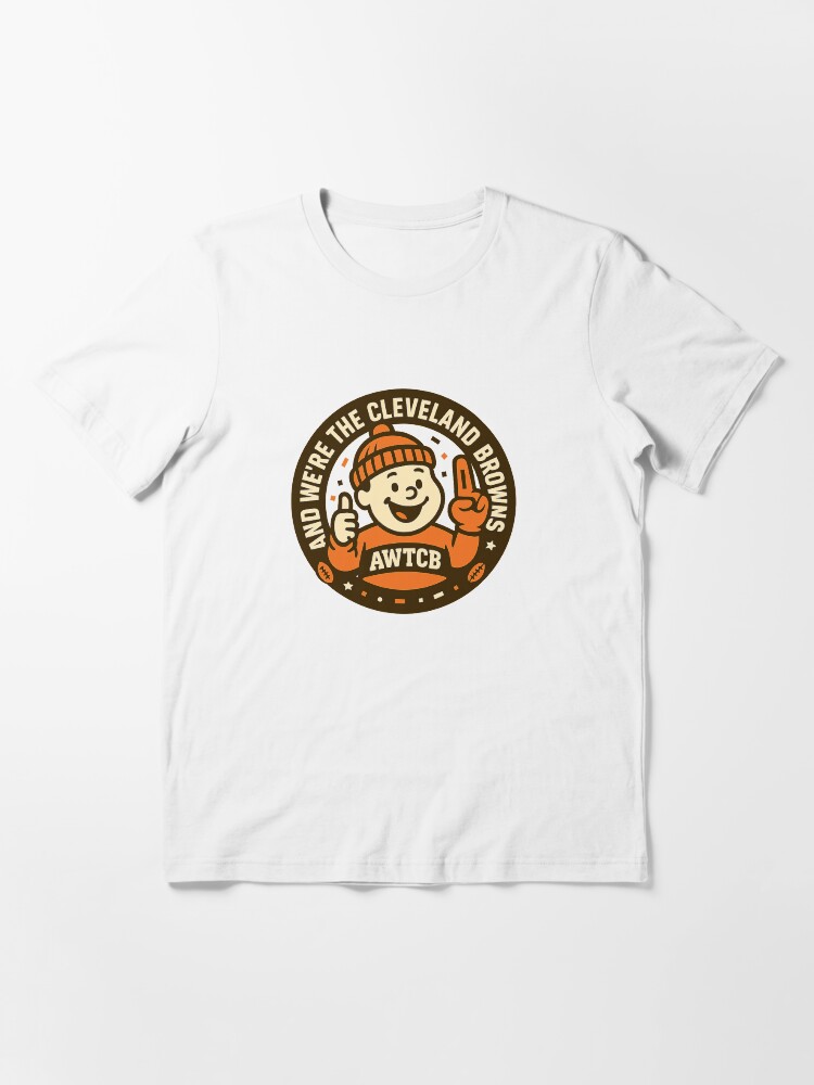 "And We're The Cleveland Browns - Seal" Essential T-Shirt - Image 3
